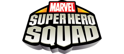 Marvel Super Hero Squad title screen for Playstation 2